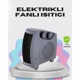 Zero Land Drnds Çok Fonksiyonlu Fanlı Isıtıcı Isıtma ve Soğuk Hava Üfleme Özellikli