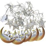 Zero Land Flzdgnkr 3 Metre Ramazan LED Saçak Işık Ev Içi Dekoratif Aydınlatma - 6 cm - Çok Renkli