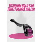 Zero Land Flzdgnkr Dermaroller Titanyum 540 Iğneli 1 mm Saç Kaş Sakal Serum Kullanıma Uygun - Renkli