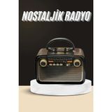 Zero Land Flzdgnkr Nostaljik Radyo Bluetooth Bağlantılı Müzik Ahşap