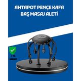 Zero Land Hnrlishp Elektrikli Saç Derisi Masaj Aleti Çok Noktalı 8 Kollu Titreşimli Masaj - Çok Renkli