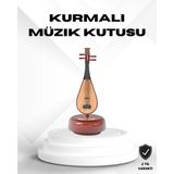 Zero Land Hnrlishp Figürlü Müzik Kutusu Zarif Melodili Dekoratif Model - Ahşap