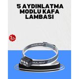 Zero Land Hnrlishp Gece Koşusu Için LED Kafa Lambası El Sensörlü - 1