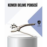 Zero Land Hnrlishp Kemer Delme Pensesi Çok Amaçlı 6 Farklı Delik Boyu Ayarlı Deri Delme Aleti - Çok Renkli
