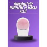 Zero Land Hnrlishp Titreşimli Yüz Masaj Aleti Titreşimli Makyaj Temizleme - Siyah