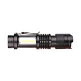 Zero Land Ilkeshop 2000 Lümen LED El Feneri - Suya Dalı, Odaklı, Klipsli - 4