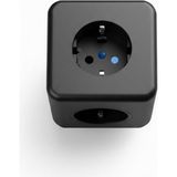 Zero Land Ilkeshop Akım ve Voltaj Korumalı Küp Priz 3 USB Destekli - Çok Renkli