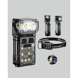 Zero Land Ilkeshop Kamp ve Outdoor Için LED Far 10 Saat Pil Sensörlü Manyetik