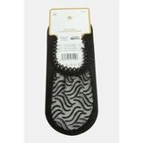 Zero Land Ilkeshop Oval Dantel Babet Çorap-Siyah - 8 - Polyester
