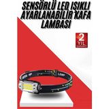 Zero Land Ilkeshop Sensörlü Kamp Lambası Ayarlanabilir Kafa Lambası Kafa Bantlı - Çok Renkli - 10 W