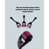Zero Land Ilkeshop Titanyum Mikro Iğneli Dermaroller 1 mm Kırışıklık ve Leke Karşıtı - Renkli