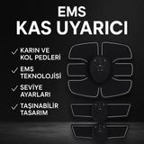 Zero Land Ilkeshop Titreşimli Ems Spor Aleti Karın Kol ve Bacak Kas Yapma 2025 Model - Renkli