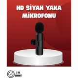 Zero Land Lvsqvr 2’li Kablosuz Yaka Mikrofonu Iphone Için Profesyonel Video Ses - Pembe