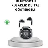 Zero Land Lvsqvr Bluetooth 5.3 Kablosuz Kulaklık Hifi Stereo ve Ekstra Bass Dijital Ekranlı - Renkli