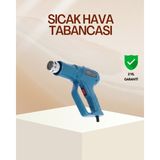 Zero Land Lvsqvr Endüstriyel 2000W Isı Tabancası Plastik Boru Lehim Boya Çıkarma - Tekli - Çok Renkli