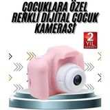 Zero Land Mixdepo Çocuklara Özel Fotoğraf ve Video Çeken Mini Çok Renkli Fotoğraf Makinesi