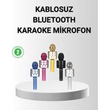 Zero Land Mtxdpn Bluetooth Karaoke Mikrofon – Yüksek Ses Kalitesi, Yankı Efektli, Uzun Ömürlü Pil - Pembe