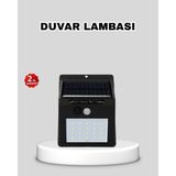 Zero Land Mtxdpn Güneş Enerjili 20 LED Hareket Sensörlü Lamba – IP65 Su Geçirmez Dış Me Aydınlatma - Metal - 4,5