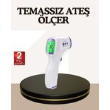 Zero Land Mtxdpn Kızılötesi Alından Temassız Ateş Ölçer Akıllı Sesli Uyarı - Çok Renkli