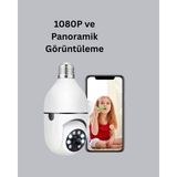 Zero Land Muratech 360° Panoramik Görüntüleme Sunan Ampul Tipi Güvenlik Kamerası