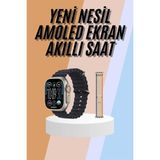 Zero Land Muratech 49MM Akıllı Saat Amoled Ekranlı Kadın Erkek Kol Saati Plastik Kordon - 49 mm - Renkli