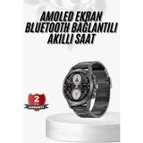 Zero Land Muratech Erkeklere Özel Akıllı Saat Çelik Kordon Bluetooth Bağlantılı Ios ve Android Uyumlu - Standart - Renkli