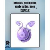 Zero Land Muratech S05 Kablosuz Bluetooth 5.3 Kemik Iletimli Spor Kulaklık – Ipx4 Suya Dalı, 6 Saat Pil Ömrü - Çok Renkli