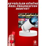 Zero Land Muratech Sevgiliye Özel Hediye Ayaklı Sinema Projektörü Projeksiyon - Çok Renkli