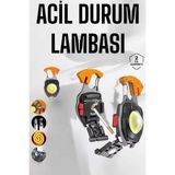 Zero Land Muratech Yeni Nesil Kamp Feneri Çok Fonksiyonlu Fener Anahtarlık USB Çakmaklı Cam Kırıcı Kemer Açacak - 1