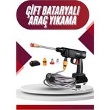 Zero Land Novapazr Oto Araba Yıkama Şarjlı ve Yüksek Basınçlı Oto Yıkama ve Sulama Tabancası