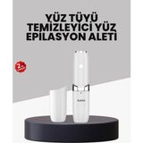 Zero Land Nrzsnt LED Işıklı Yüz Epilasyon Aleti Hassas ve Ağrısız Tüy Alma - Beyaz