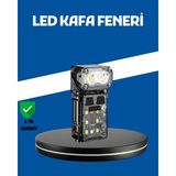 Zero Land Nrzsnt Şarjlı LED Kafa Lambası Manyetik Klipsli El Sensörlü Çok Fonksiyonlu - Çok Renkli