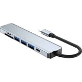Zero Land Semeglbl 8 Portlu Mac Çevirici Type C Hub Sd Tf USB Çoğcı Ethernet