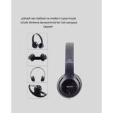 Zero Land Semeglbl Bluetooth Kablosuz Kulaklık – Extra Bass, Tf Kart, Mikrofonlu, Ayarlanabilir Ergonomik Tasarım - Renkli