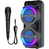 Zero Land Zengemtx Rgb Işıklı Taşınabilir Bluetooth Hoparlör Güçlü Stereo Ses - Renkli
