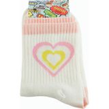 Zero Land Zngzrmll Kalp Kolej Çorap 8X28 Pembe - Açık Pembe