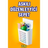 Zero Line Plastik Askılı Dolap Düzenleyici Dolap Içi Deterjanlık - Beyaz