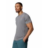Zero Rules Light Erkek Koyu Gri Melanj Teknik Kısa Kollu T-Shirt