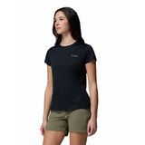 Zero Rules Light Kadın Antrasit Melanj Teknik Kısa Kollu T-Shirt