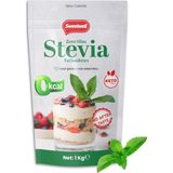 Zero Slim Stevia & Eritritol Tatlandırıcı 1 kg Şekersiz, 0 Kalori, Keto ve Vegan Uyumlu