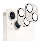 ZERODAMAGE SAHARA CASE SaharaCase FlexiGlass HD Kamera Lens Koruyucu [2'li Paket] Apple iPhone 14 ve iPhone 14 Plus (2022) için Çizilmez ve Parmak İzi Önleyici Kolay Kurulum (StarLight)