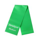 Zerogym Egzersiz Bandı Pilates Bandı, 150cmx15cmx0,55cm Yeşil Orta