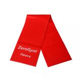 Zerogym Egzersiz Bandı Pilates Bandı, 150cmx15cmx0,65cm Kırmızı Ağır