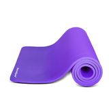 ZEROGYM EGZERSİZ MATI Yırtılmaz Egzersiz Yoga Minderi Ve Taşıma Kayışı (Mor)