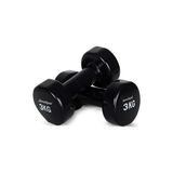 Zerogym Vd3 Vinyl Demir Dambıl 3kg 1 Adet - 3 kg - Siyah
