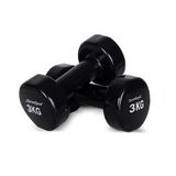 ZeroGym VD3 Vinyl Demir Dambıl 3Kg 1 Adet