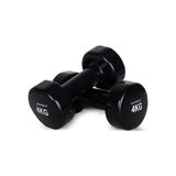 Zerogym Vd4 Vinyl Demir Dambıl 4kg 1 Adet - Siyah - 1,4 kg