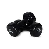 Zerogym Vd5 Vinyl Demir Dambıl 5kg 1 Adet - 5 kg - Siyah