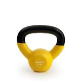 Zerogym Vinil Kaplı İçi Demir Kettlebel, Çaydanlık Dambıl 3 kg Sarı
