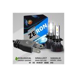 ZERON Xenon H7 Led Araba Far Ampül Xenon Led Şimşek Etkili Premium Seri Mini Kasa